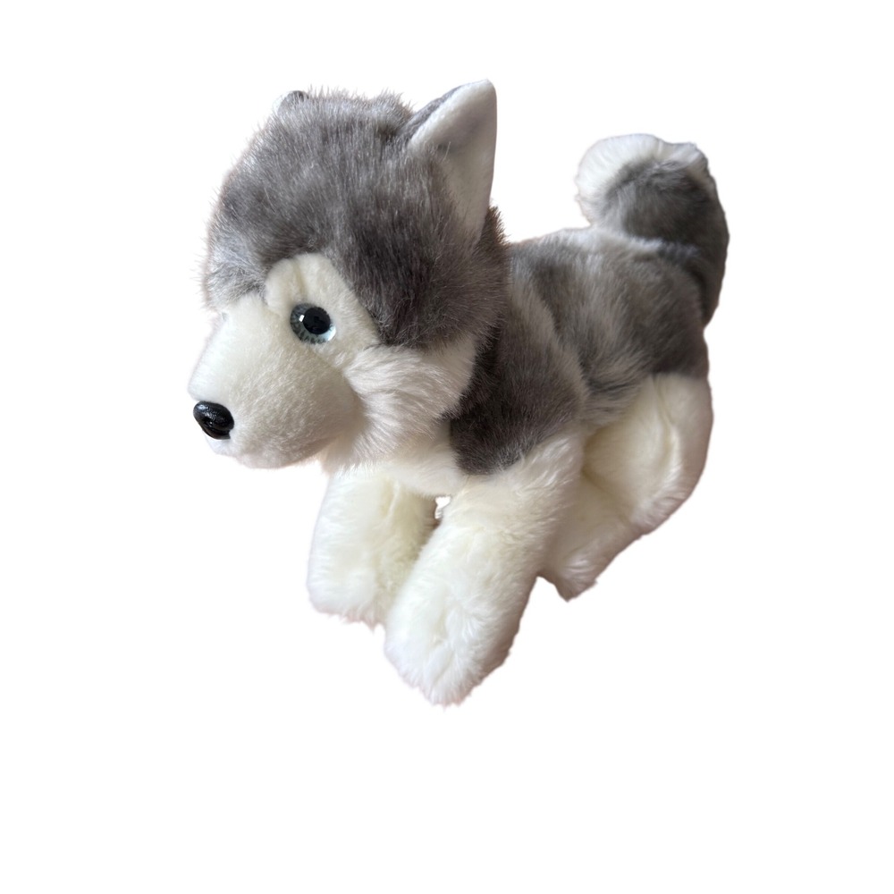 Aurora husky plush stuffed animal realistic plush collectible cute cuddly‎